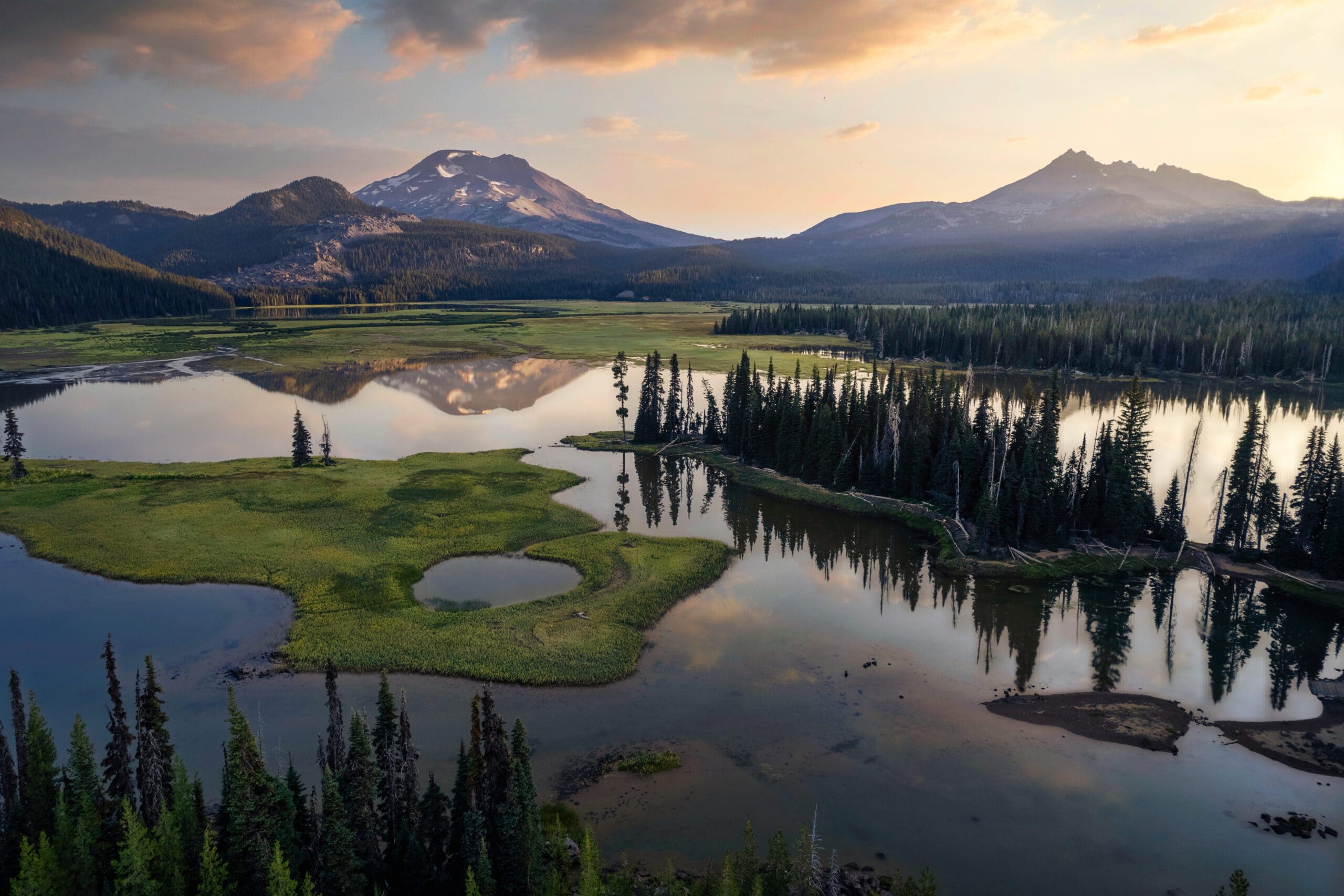 Image du lac MicahLund dans l'Oregon